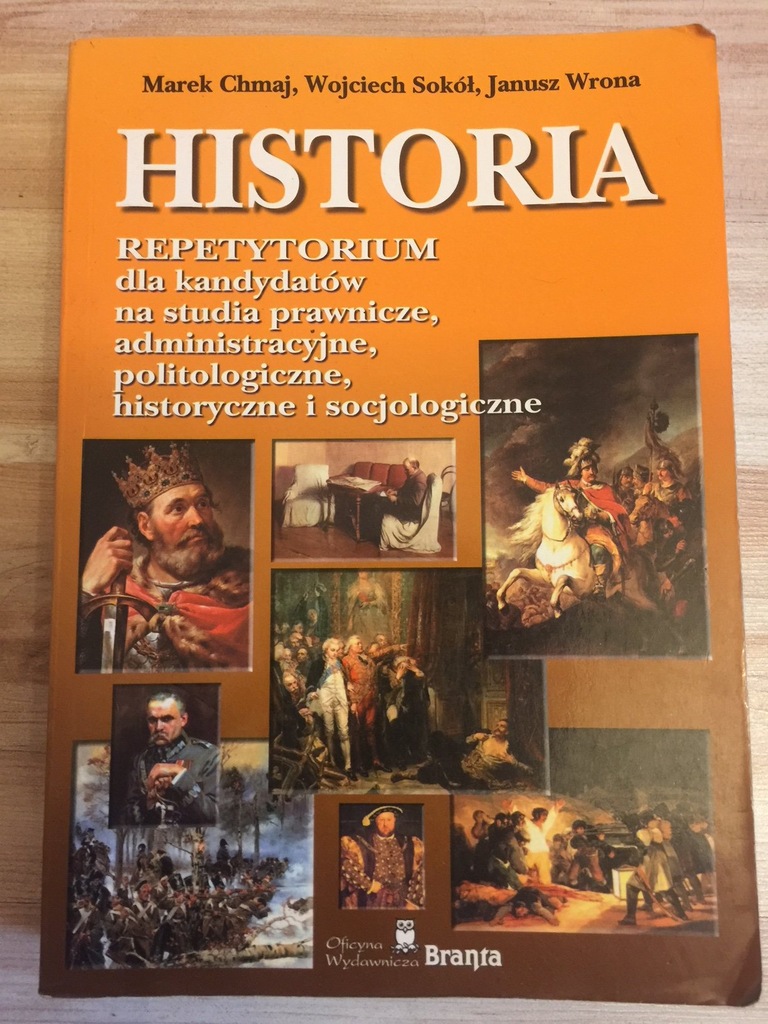 Chmaj Historia Repetytorium studia prawnicze 