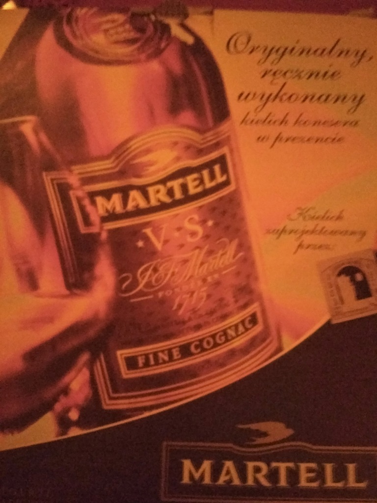 Martell VS Fine Cognac 40% 0,7 l + kieliszek