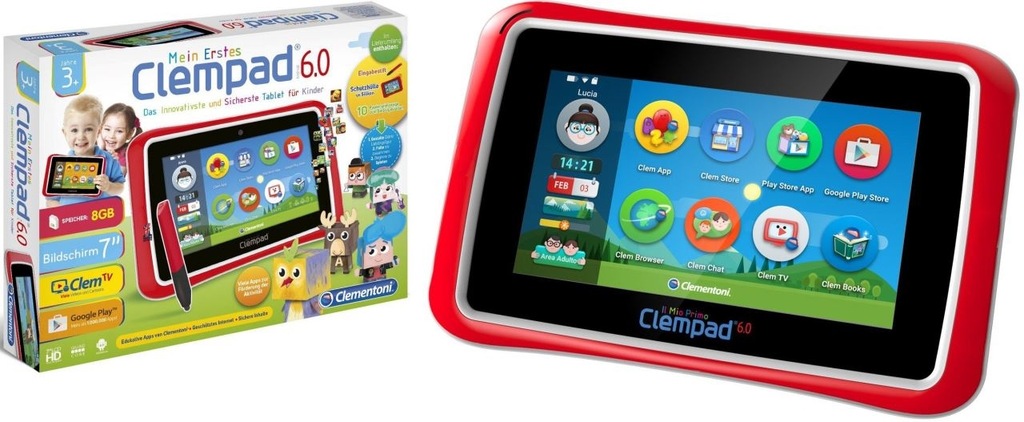 17BUT19## CLEMENTONI CLEMPAD TABLET 6.0   3+