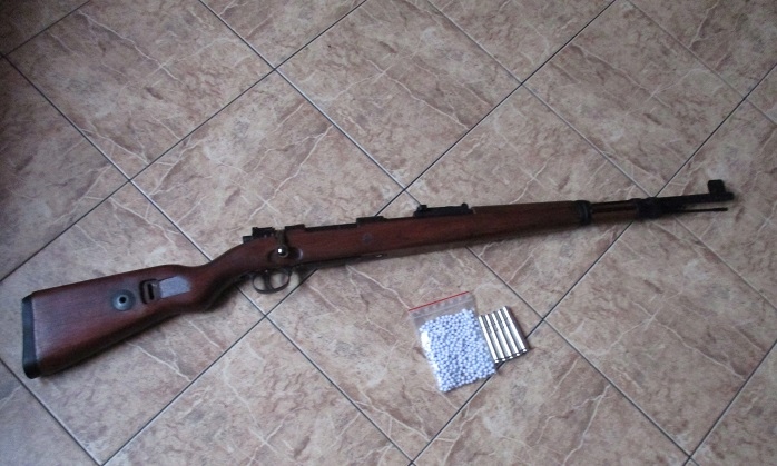 Mauser 98k kolba drewno ASG