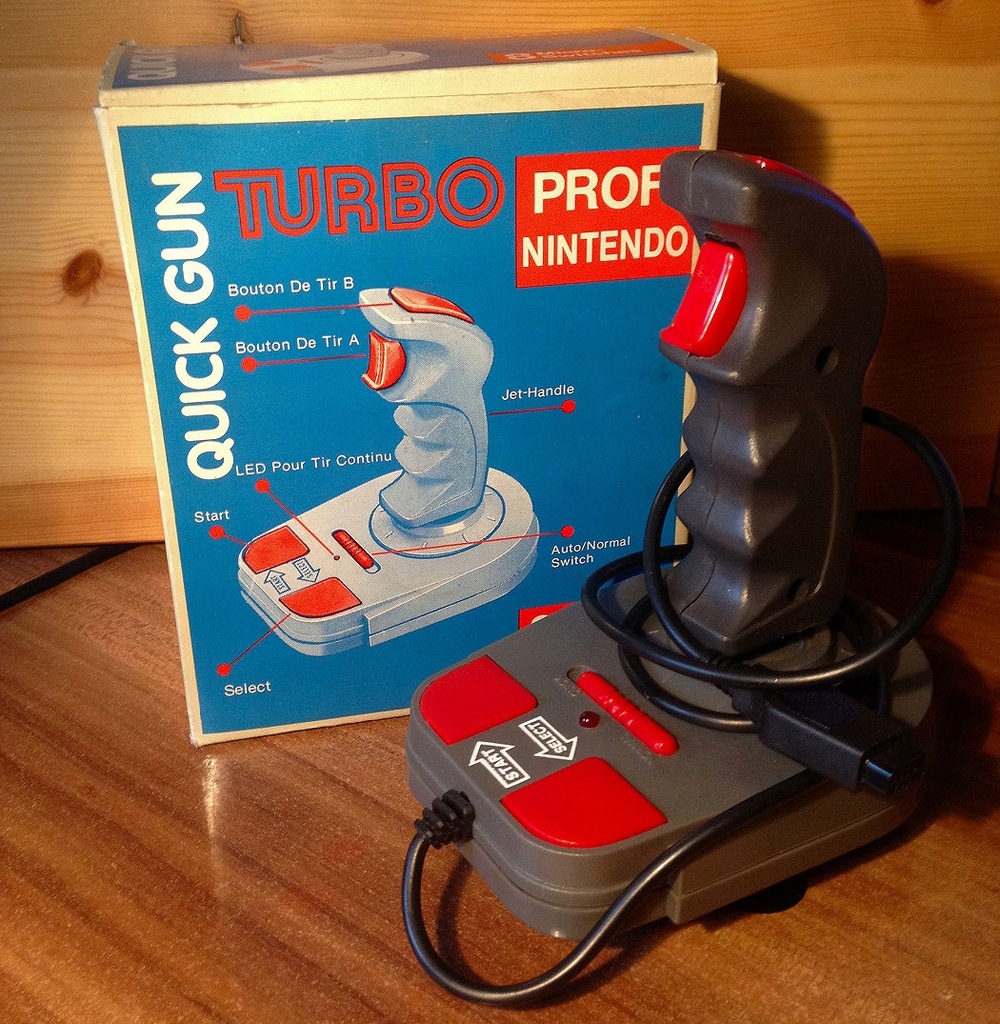 Joystick Quick Gun Turbo PROFI Nintendo - UNIKAT