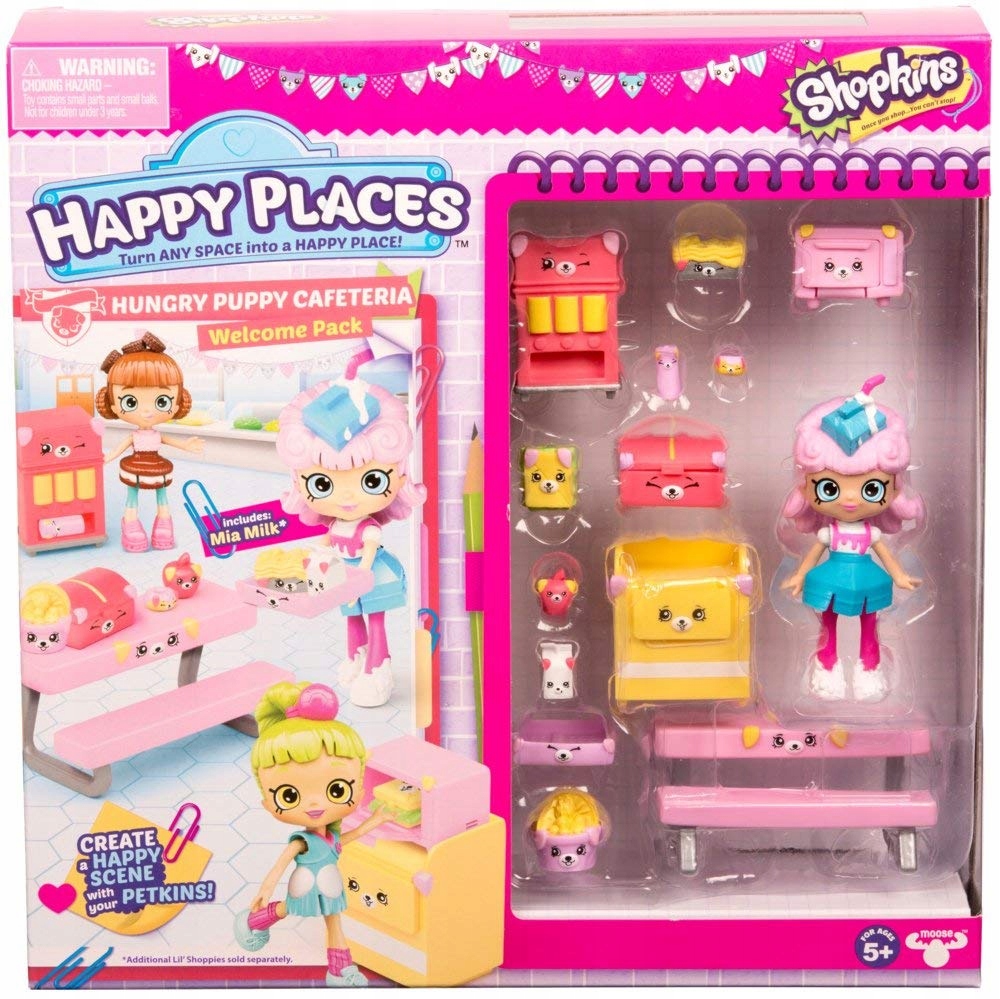 Shopkins - KAWIARNIA - HUNGRY PUPPY CAFETERIA =W/P