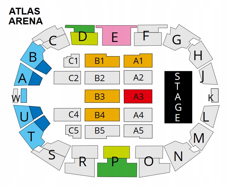 Bilet koncert IL VOLO 8.12.2018 Łódź A3 rz.4 m.12