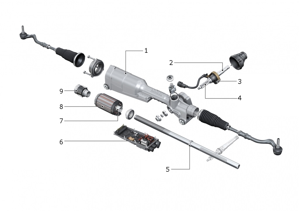 Maglownica Mercedes Ml W163 W164 - 7548570125 - Oficjalne Archiwum Allegro