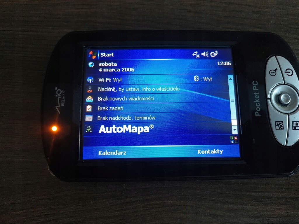 Palmtop Nawigacja GPS MIO P550