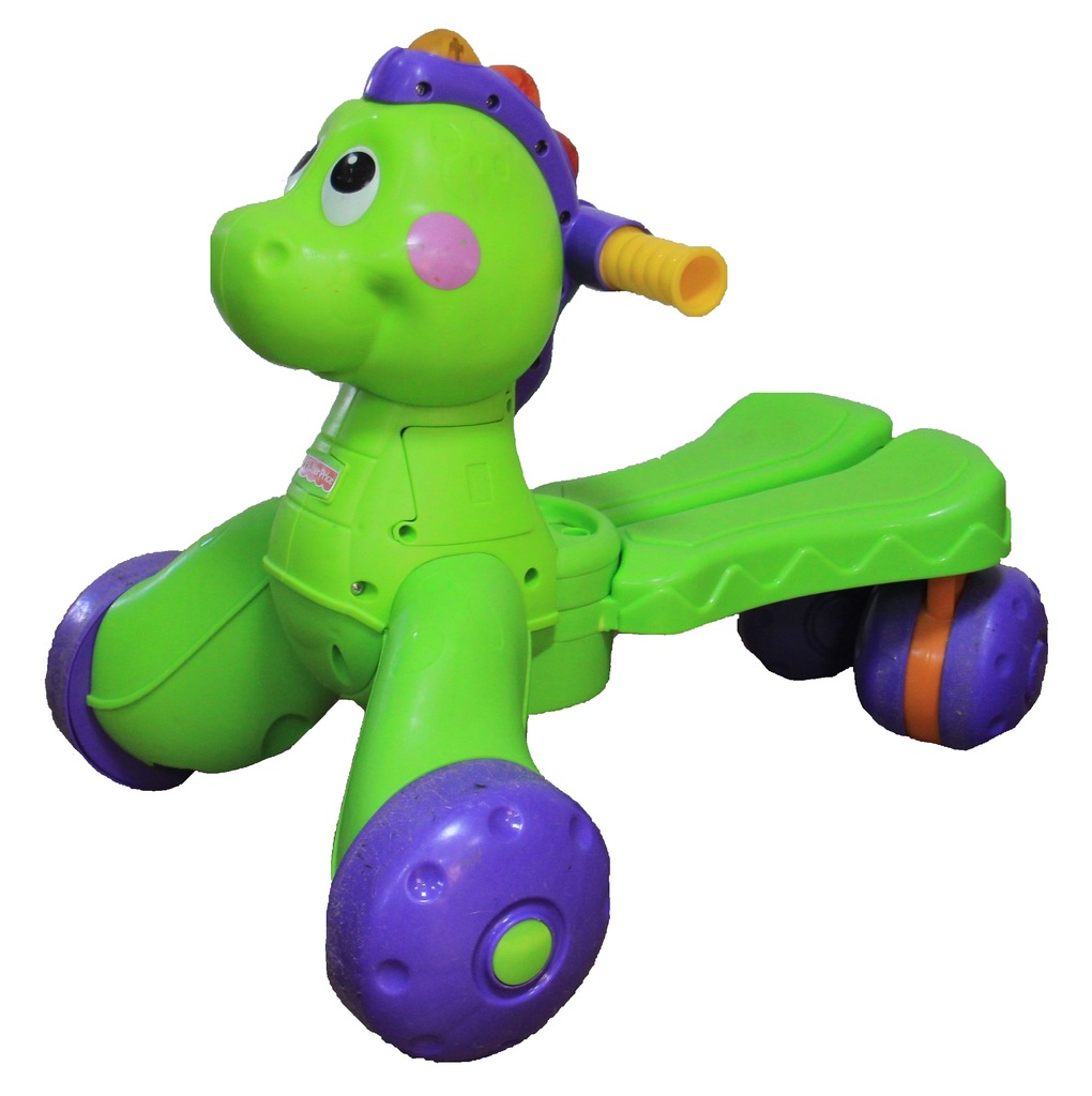 DINO CHODZIK JEŹDZIK FISHER PRICE 2w1 **11827