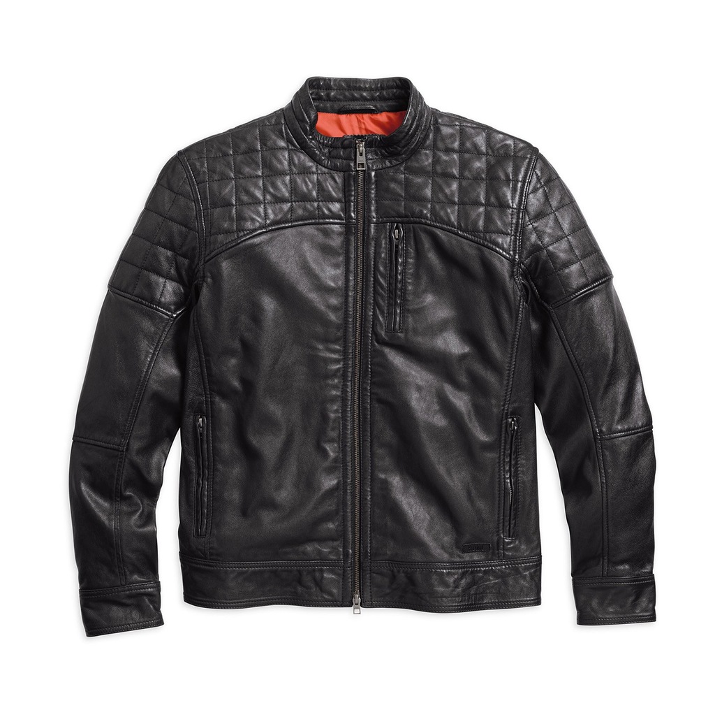 Skóra kurtka HarleyDavidson Quilted Lambskin 7156524197 oficjalne