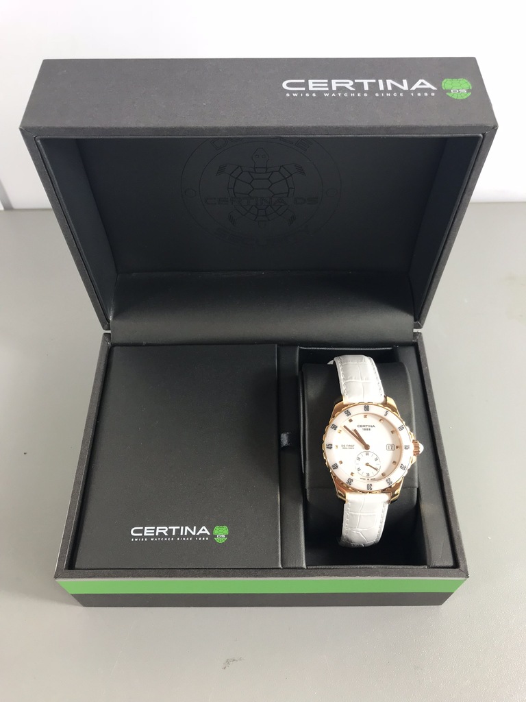 CERTINA DS FIRST LADY CERAMIC C014235 NOWY!!! GW.!