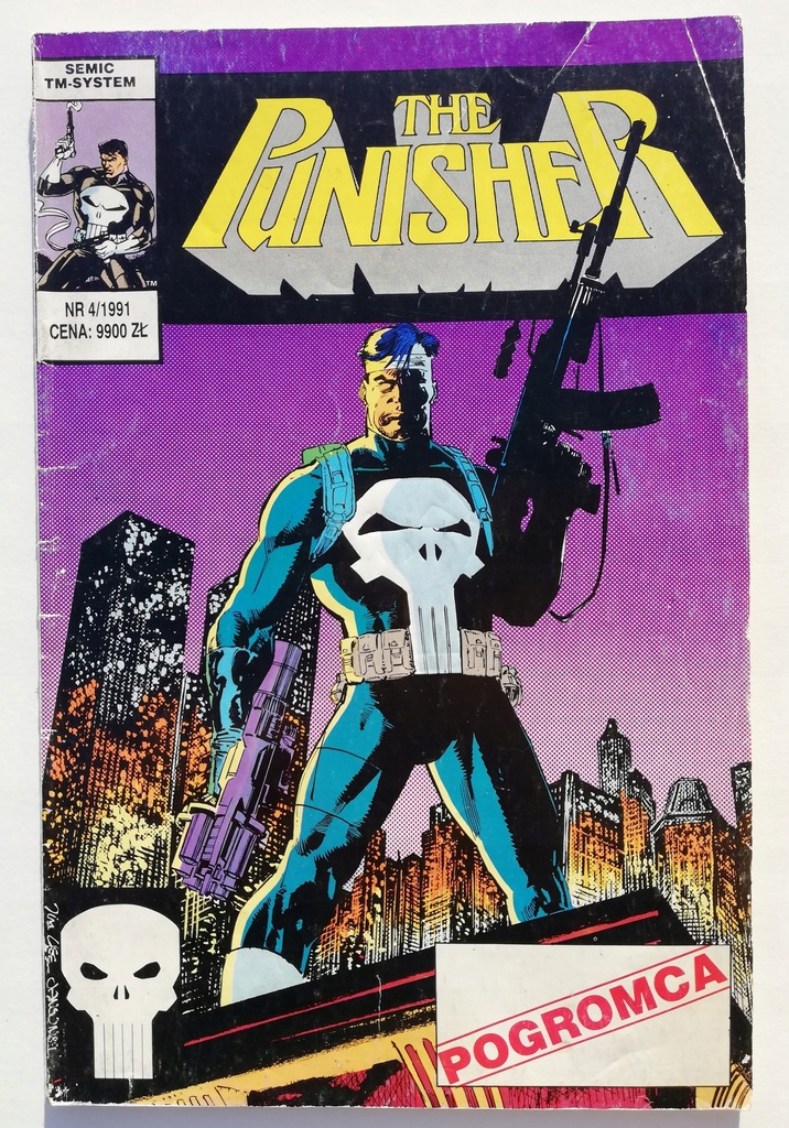 THE PUNISHER 4/1991 4/91 Jim Lee Black Widow