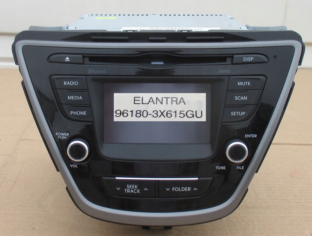 HYUNDAI ELANTRA radio 2015-