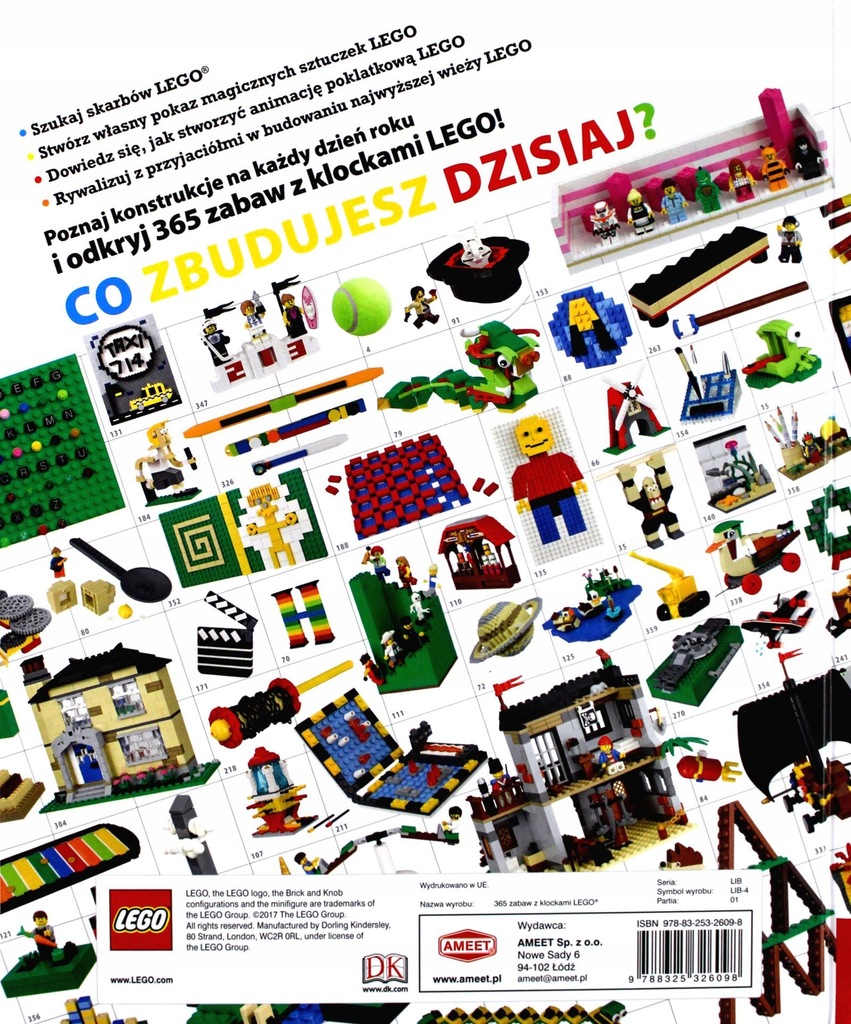 365 Zabaw Z Klockami Lego 365 ZABAW Z KLOCKAMI LEGO [KSIĄŻKA] - 7409561817 - oficjalne archiwum