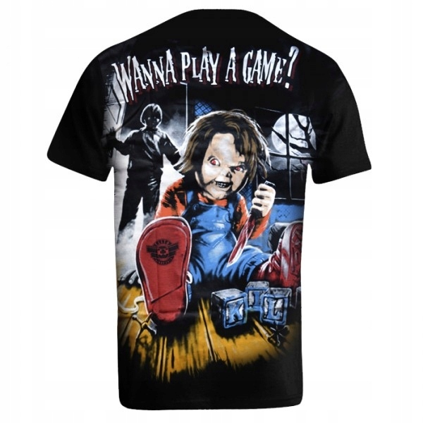 Koszulka Elita laleczka chucky wanna play game r.M