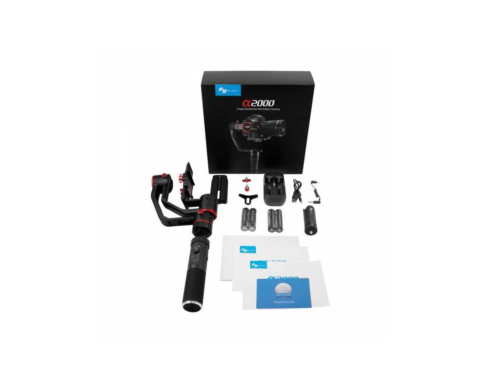 3-osiowy gimbal Feiyu Tech a2000 do Lumix DMC-GH4