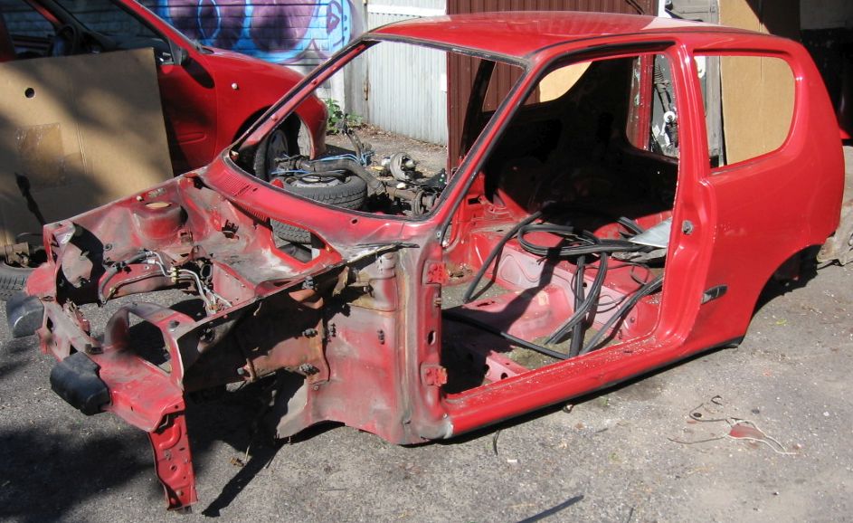SEICENTO KAROSERIA GOŁA CAŁA DOKUMENTACJA 2001r