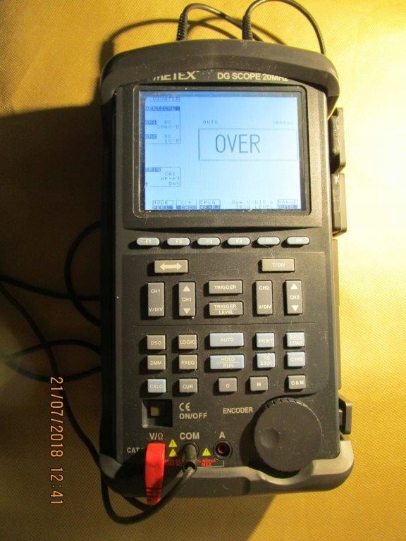 Metex DG-Scope 20MHz multimetr oscyloskop analiza