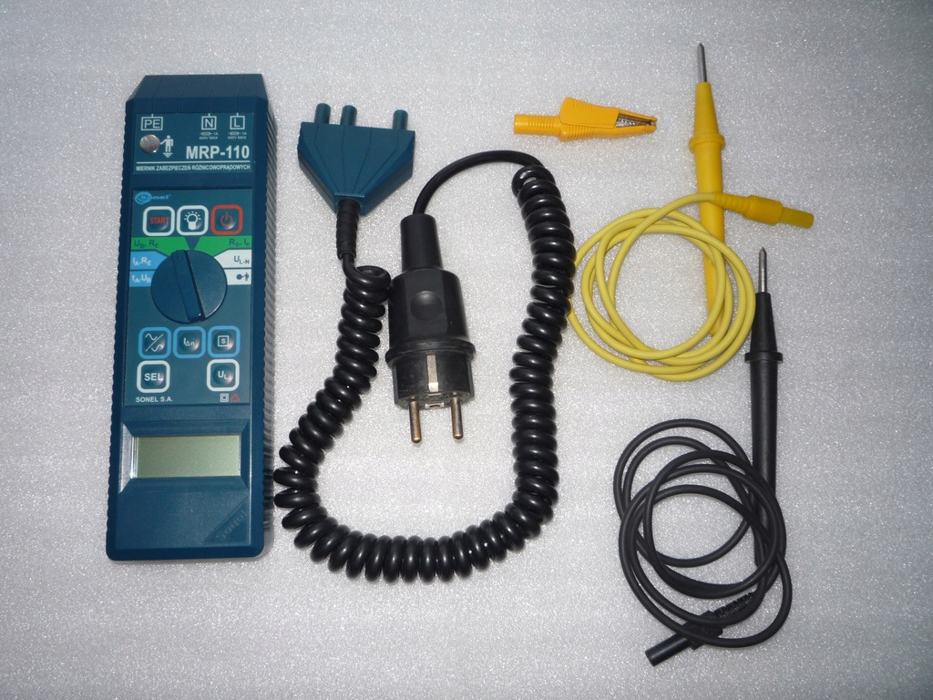 Sonel MRP-110 - miernik RCD pętli BM500A -izolacji