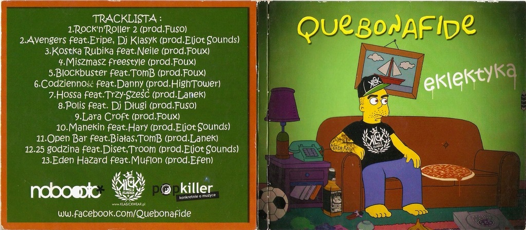 QUEBONAFIDE - EKLEKTYKA [CD]