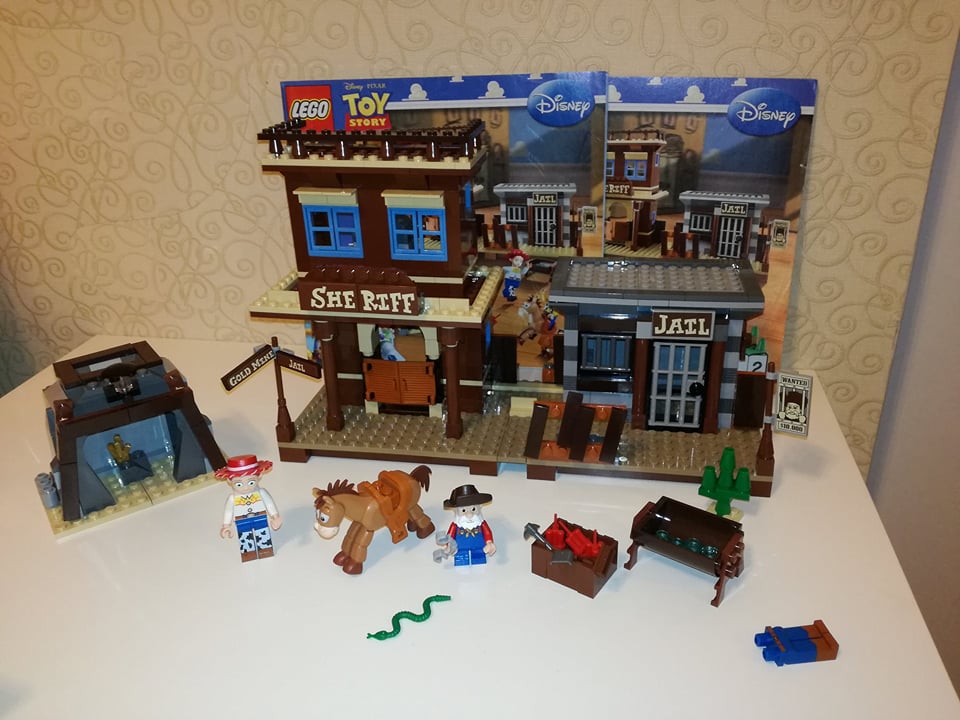 Lego Toy Story 7594 SZERYF CHUDY WESTERN UNIKAT