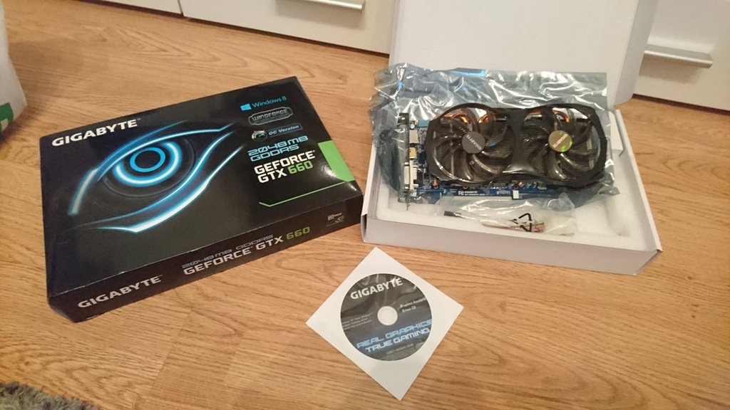 Geforce GIGABYTE GTX 660 Windforce OC Version