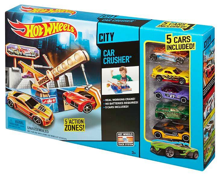 Hot wheels best sale car crusher