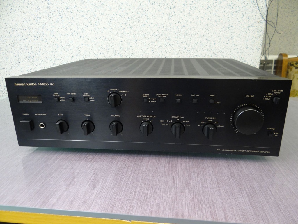 Harmon/Kardon PM655プリメインアンプ HARMAN/KARDON PM655 ZNAKOMITY WZMACNIACZ STEREO !