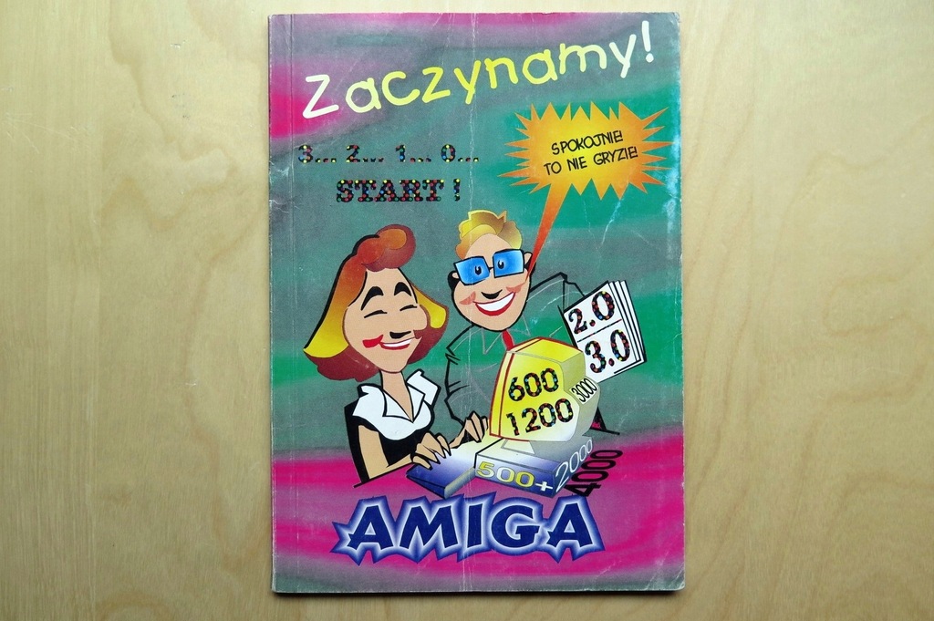 ZACZYNAMY! AMIGA 500 600 1200 2000HD 3000 4000