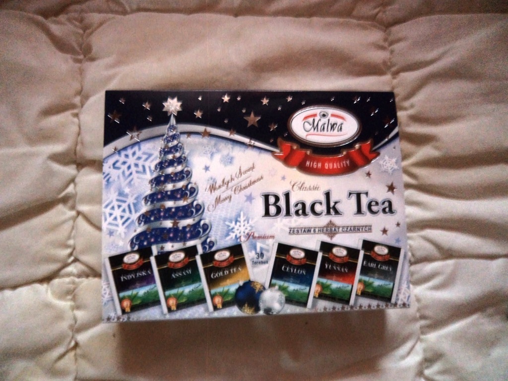 MALWA Zestaw Czarnych Herbat BLACK TEA MIX 30 TB