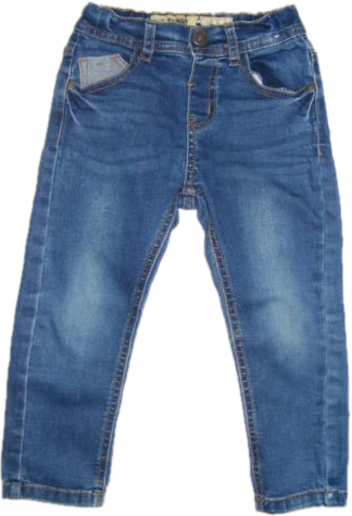 DENIM CO elastyczne jeansy z regulacją 104 cm