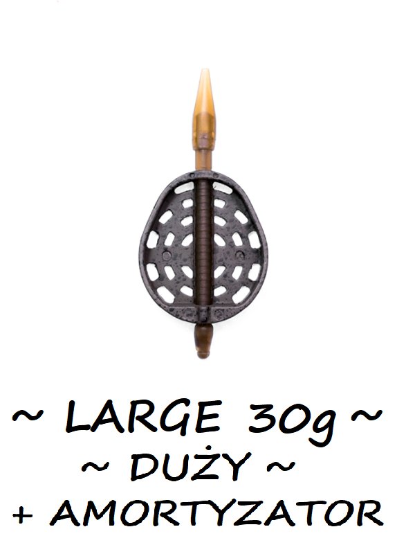 Koszyk z amortyzatorem Preston L/30g  Dura Banjo