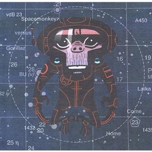 CD Space Monkeys - Laika Come Home Vs. Gorillaz
