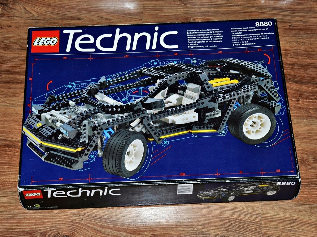 lego 8880 ! super car technic