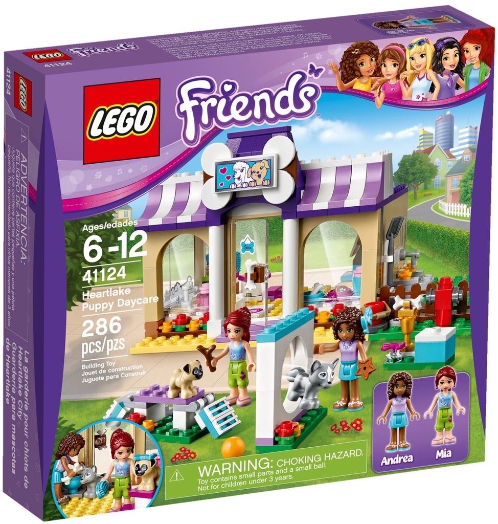 LEGO FRIENDS 41124 Przedszkole Dla Szczeniąt