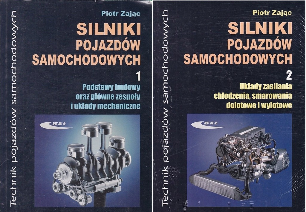 SILNIKI POJAZDÓW SAMOCHODOWYCH 1 i 2 WKŁ KOMPLET
