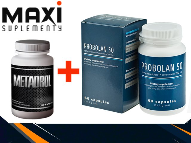 PROBOLAN 50 + METADROL LEGALNE STERYDY NA MASE !!!