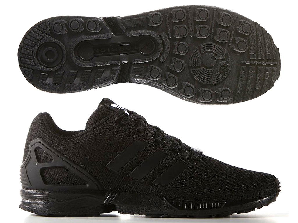 Adidas zx flux shop damskie czarne stylizacje