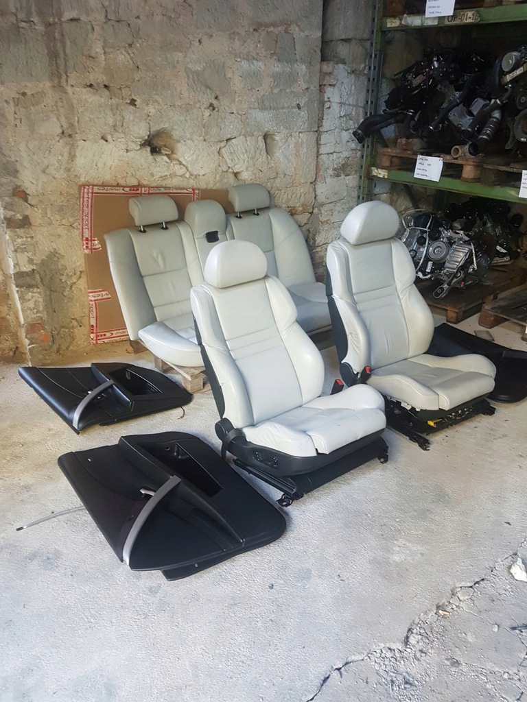 BMW E60 M5 FOTELE M-PAKIET ELEKTRYKA WNĘTRZE EU
