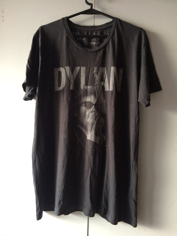 Bob Dylan t-shirt koszulka Pull&Bear XL grunge