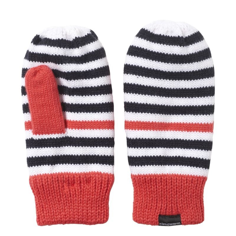 Rękawiczki Adidas Stripy Mittens Junior RED