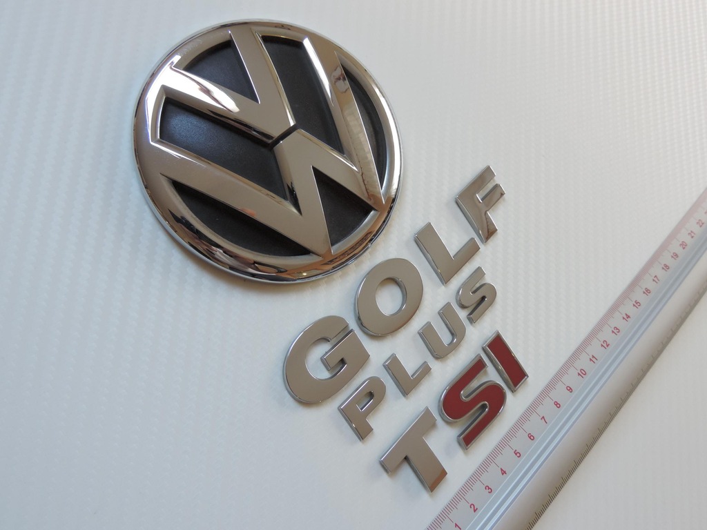emblemat VW GOLF V VI + PLUS TSI znaczek ORYGINAŁ