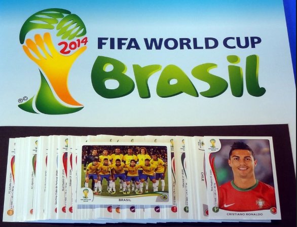 Naklejki Panini Brasil 2014 Brazylia World Cup