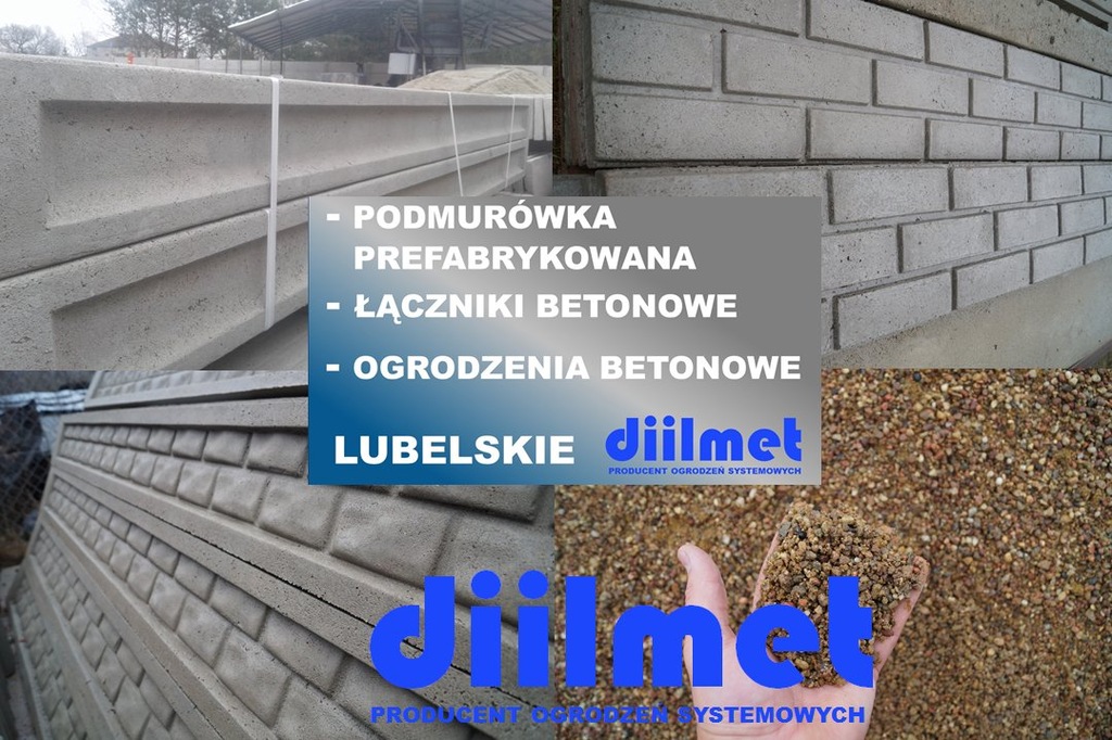 Dzwig Podnoszac Plyte Betonowa Na Wysokosc 25 M PODMURÓWKA BETONOWA OGRODZENIA BETONOWE Lubelskie - 7661464431