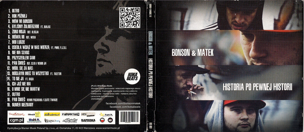 BONSON / MATEK - HISTORIA PO PEWNEJ HISTORII [CD]