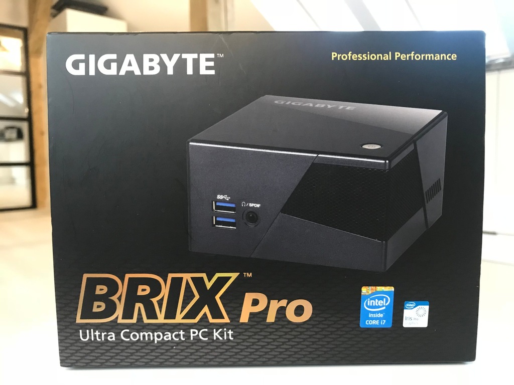 I7 GIGABYTE BRIX GB-BX PRO i7-4770R IRIS PRO 5200