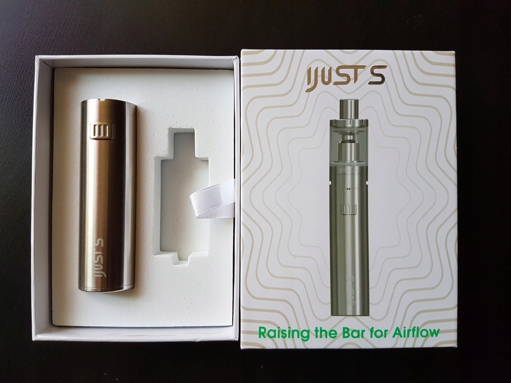 IJust S Pudełko + GRATIS BATERIA eleaf GWAR.
