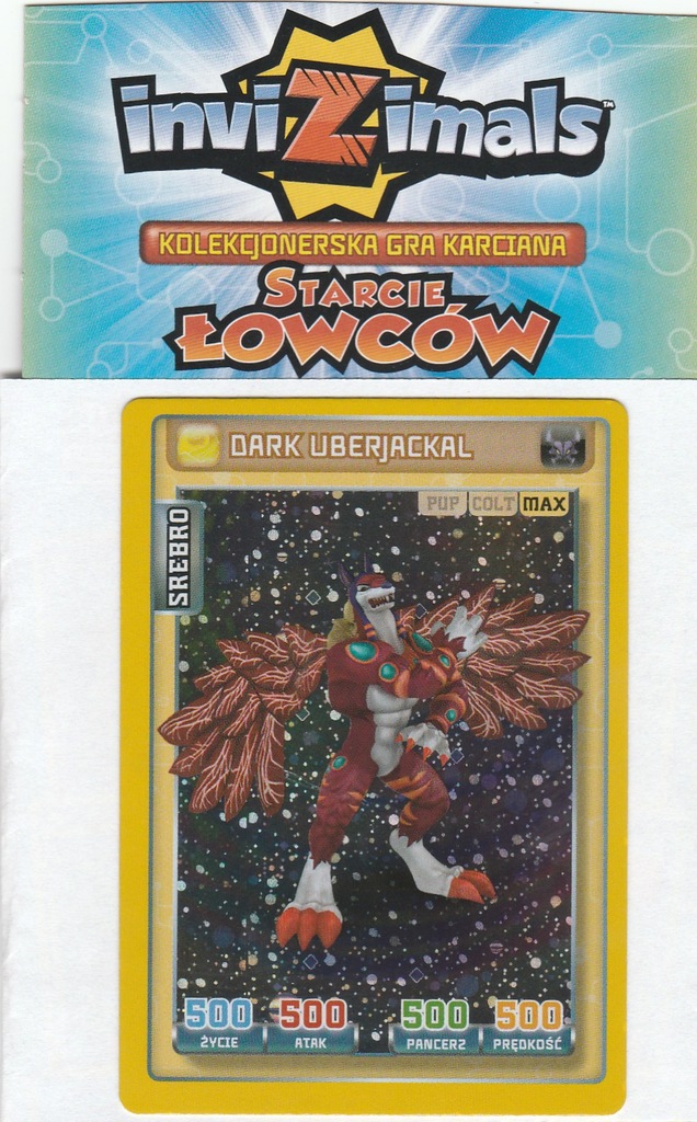 INVIZIMALS STARCIE ŁOWCÓW 080 dark uberjackal 80