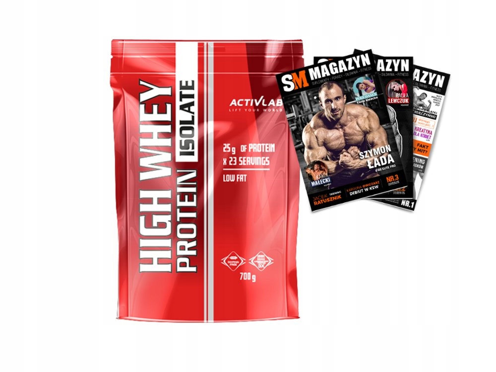 ACTIVLAB HIGH WHEY PROTEIN ISOLATE 700g BIAŁKO WPC