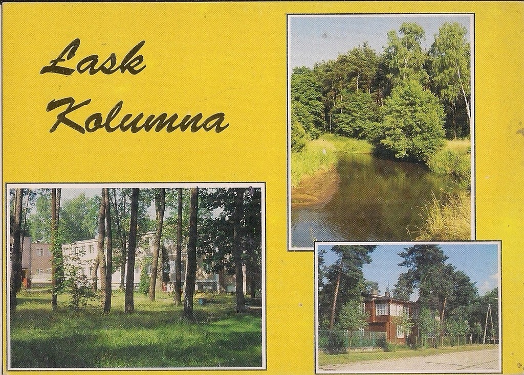 ŁASK KOLUMNA Grabia Sanatorium Szarych Szeregów