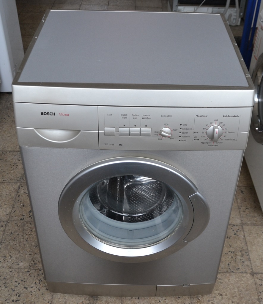 PRALKA BOSCH WFL 242E SREBRNA GWAR. INSTRUKCJA PL
