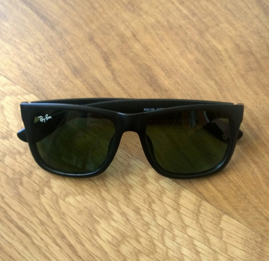 RAY BAN JUSTIN OKULARY PRZECIWSŁONECZNE RB 4165 - 7468058695 ...