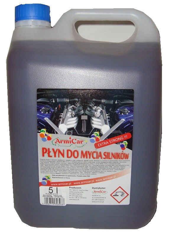 PŁYN DO MYCIA SILNIKÓW ARMICAR 5L - OLSZTYN